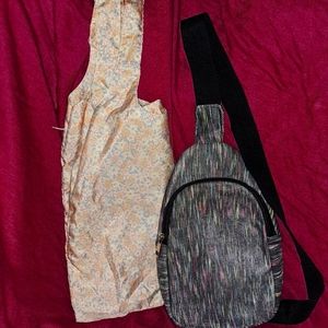 Crossbody Bag/ Cloth Tote